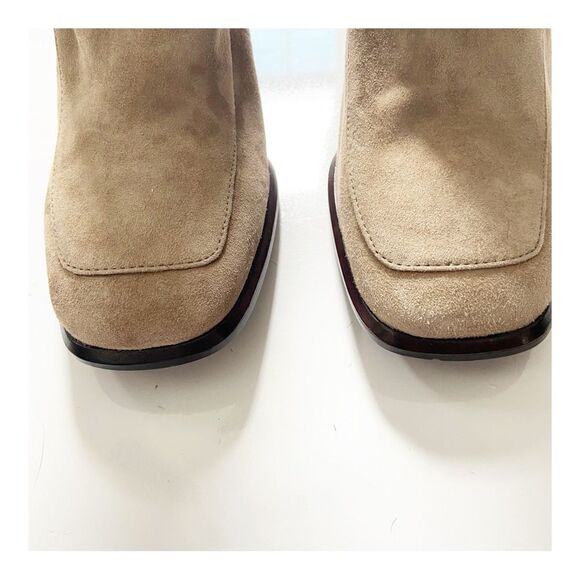 NEW Tory Burch Multi-Logo Stretch Suede Boot size 9 - Picture 5 of 13